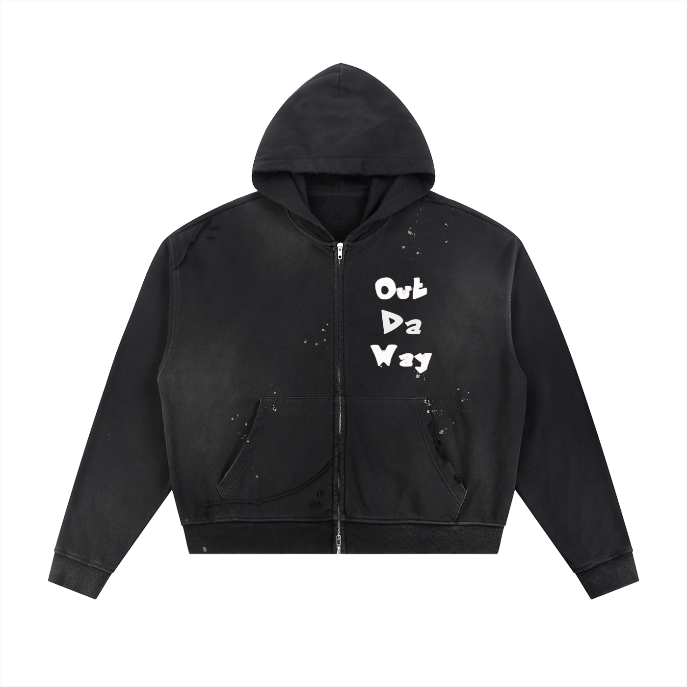 O.D.W Sun Fade Zip Hoodie
