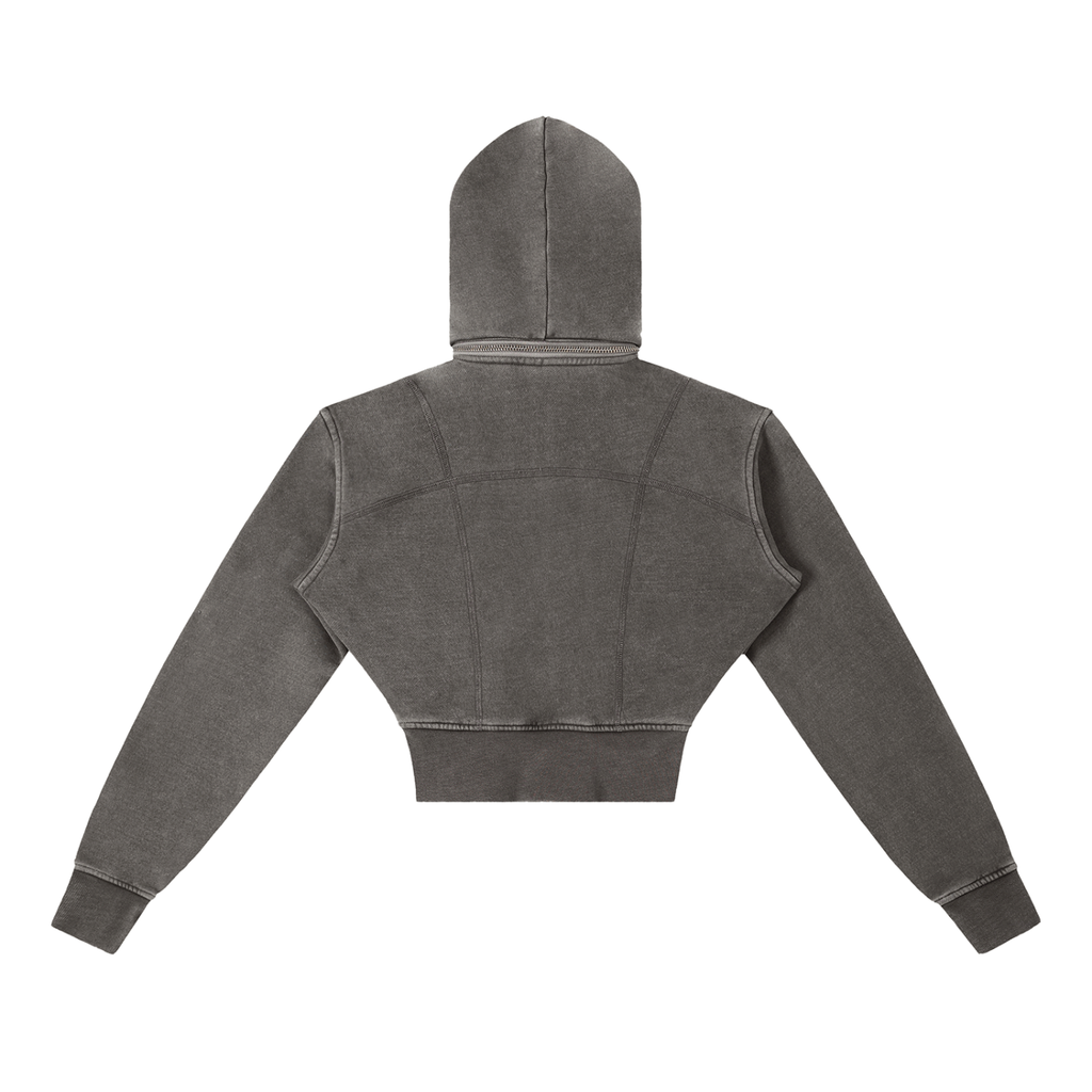 O.D.W Cropped Fleece Hoodie