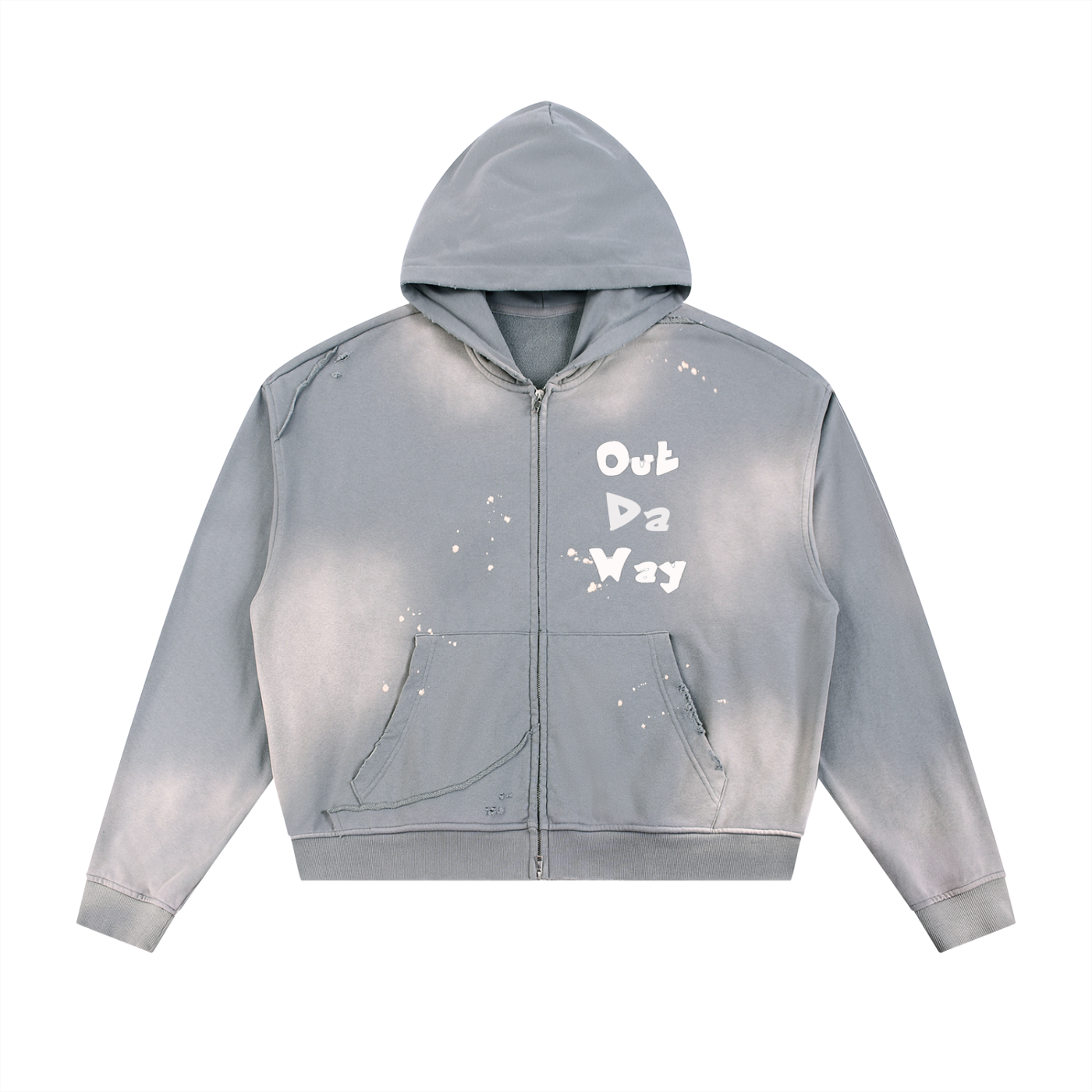 O.D.W Sun Fade Zip Hoodie