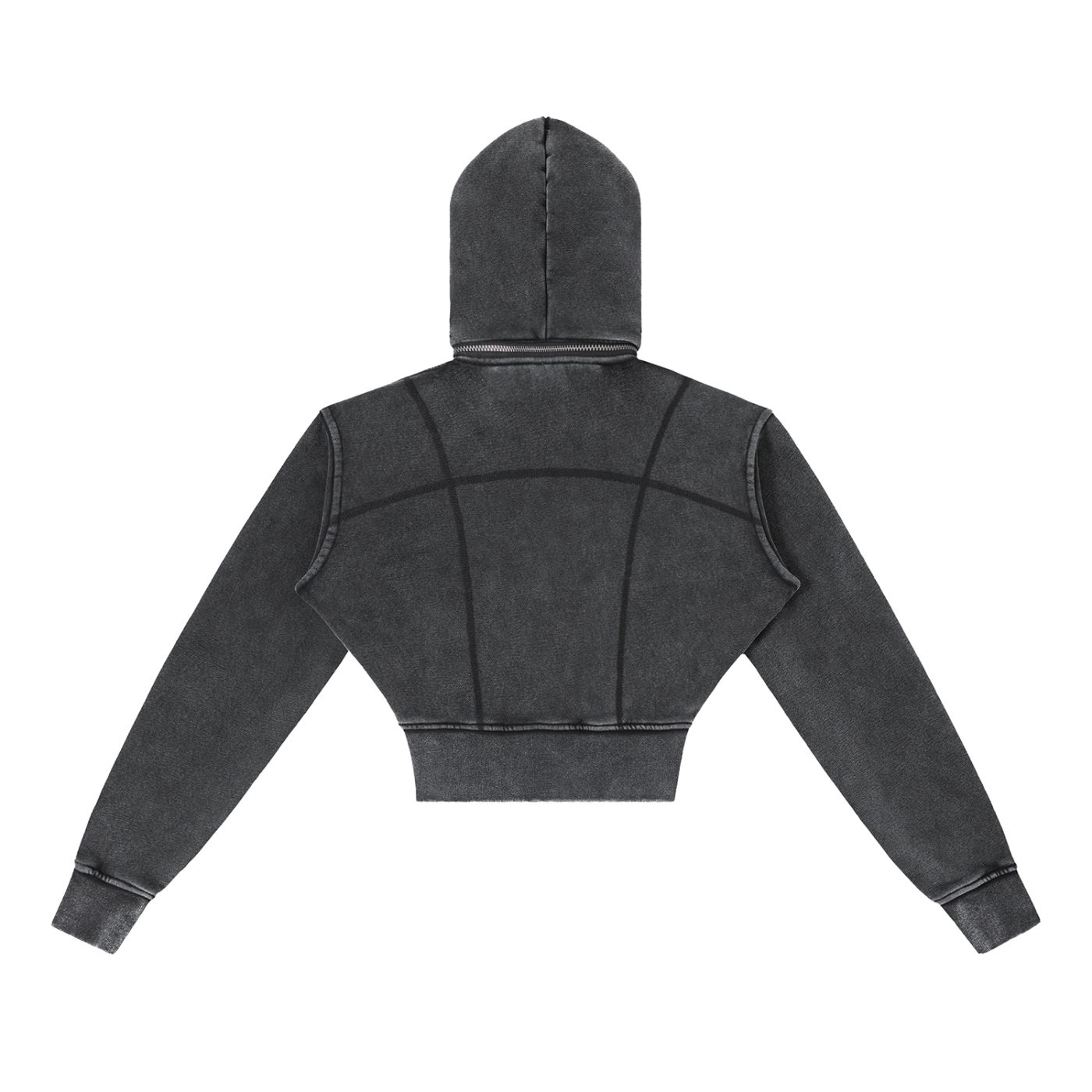 O.D.W Cropped Fleece Hoodie