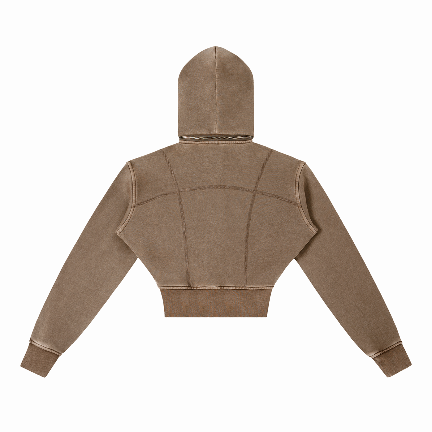 O.D.W Cropped Fleece Hoodie