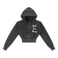 O.D.W Cropped Fleece Hoodie